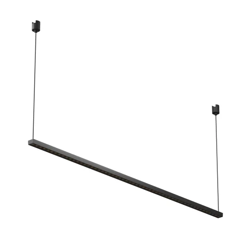 Трековый светильник LED Magnetic track system Elasity TR169-1-52W3K-M-B Maytoni чёрный для шинопроводов серии Magnetic track system Elasity чёрный