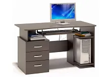 Компьютерный стол КСТ-08.1 венге 244885 Woodville столешница венге из лдсп
