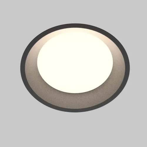 Светильник точечный LED Okno DL055-24W3-4-6K-B Maytoni чёрный 1 лампа, основание чёрное в стиле современный  фото 4