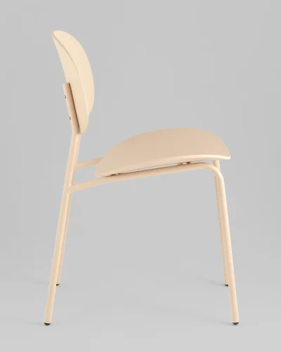 Стул Edie, пластик бежевый УТ000039126 Stool Group, /, ножки/пластик/, размеры - *780***450*530 фото 2