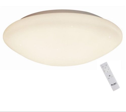Светильник потолочный LED с пультом Berkeley OML-43017-100 Omnilux белый 1 лампа, основание белое в стиле модерн хай-тек с пультом