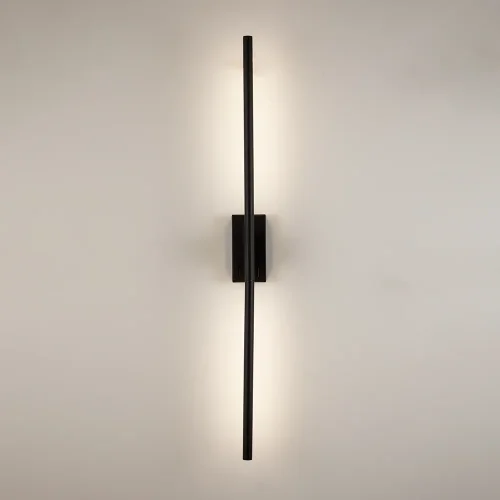 Бра LED Lines A2029AP-1BK Arte Lamp чёрный на 1 лампа, основание чёрное в стиле хай-тек современный отражённый свет фото 2