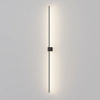 Бра LED Pars C071WL-L12B3K Maytoni чёрный 1 лампа, основание чёрное в стиле современный минимализм отражённый свет