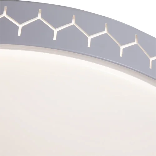 Светильник потолочный LED с пультом Simone A2682PL-72WH Arte Lamp белый 1 лампа, основание белое в стиле современный с пультом фото 4