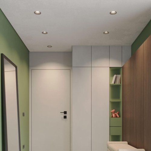 Светильник точечный LED Solis 359860 Novotech чёрный на 1 лампу, основание чёрное в стиле хай-тек круглый фото 3