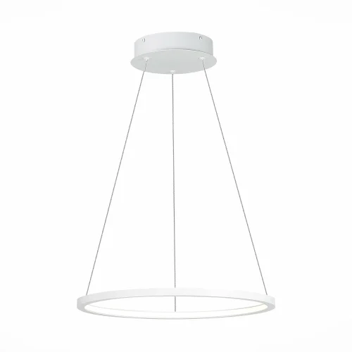 Светильник подвесной LED St603 In ST603.543.22 ST-Luce белый 1 лампа, основание белое в стиле хай-тек кольца