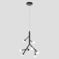 Светильник подвесной ЛЕД TWIG SP16W LED Crystal Lux белый на 1 лампу, основание чёрное в стиле современный Светильник подвесной ЛЕД TWIG SP16W LED Crystal Lux белый на 1 лампу, основание чёрное в стиле современный
