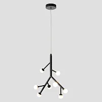 Светильник подвесной ЛЕД TWIG SP16W LED Crystal Lux белый на 1 лампу, основание чёрное в стиле современный Светильник подвесной ЛЕД TWIG SP16W LED Crystal Lux белый на 1 лампу, основание чёрное в стиле современный