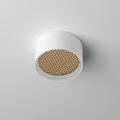 Светильник накладной LED Glare C122CL-L7-3K-W Maytoni белый на 1 лампу, основание белое в стиле современный хай-тек фото 3