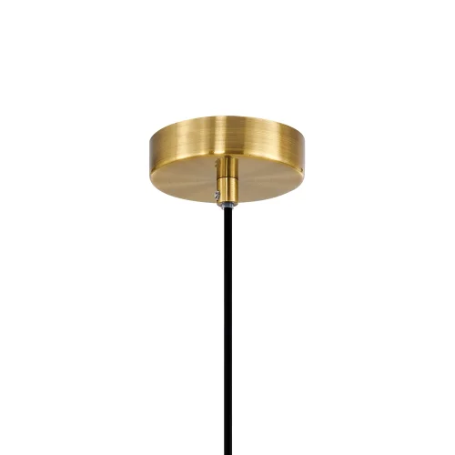 Светильник подвесной Sangamarmer 3009-1P Favourite белый 1 лампа, основание латунь в стиле современный  фото 3