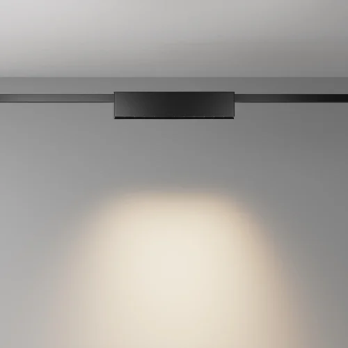 Трековый светильник LED Magnetic trаck system Flarity TR150-1-12W3K-M-B Maytoni чёрный для шинопроводов серии Magnetic trаck system Flarity чёрный фото 6