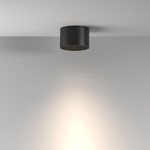 Светильник накладной Glare C122CL-GX53-B Maytoni чёрный на 1 лампу, основание чёрное в стиле современный фото 4