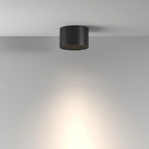 Светильник накладной Glare C122CL-GX53-B Maytoni чёрный на 1 лампу, основание чёрное в стиле современный фото 4