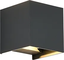Настенный светильник LED уличный Brik SL9513.701.01 ST-Luce уличный IP65 серый на 1 лампу, плафон серый в стиле хай-тек современный LED