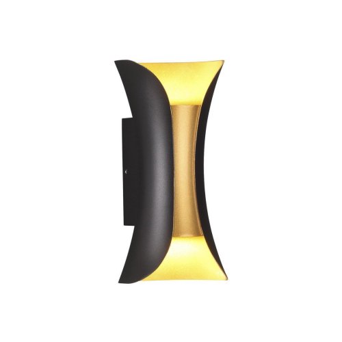 Бра LED Krista 3886/6BG Odeon Light золотой чёрный на 1 лампа, основание чёрное в стиле современный хай-тек 