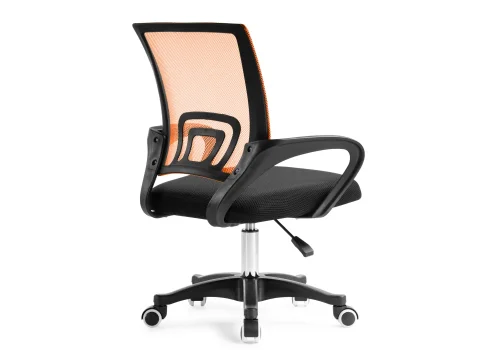 Компьютерное кресло Turin black / orange 15432 Woodville, чёрный оранжевый/ткань, ножки/пластик/чёрный, размеры - *900***600* фото 5
