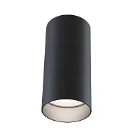 Светильник накладной Alfa C010CL-01B Maytoni чёрный 1 лампа, основание чёрное в стиле современный круглый