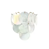 Бра Лолли / Lolly 10492W Pearl LOFT IT белый на 3 лампы, основание бронзовое в стиле современный 