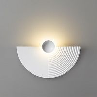 Бра ЛЕД Sun Gate 7198/6WL Odeon Light белый на 1 лампу, основание белое в стиле хай-тек Бра ЛЕД Sun Gate 7198/6WL Odeon Light белый на 1 лампу, основание белое в стиле хай-тек
