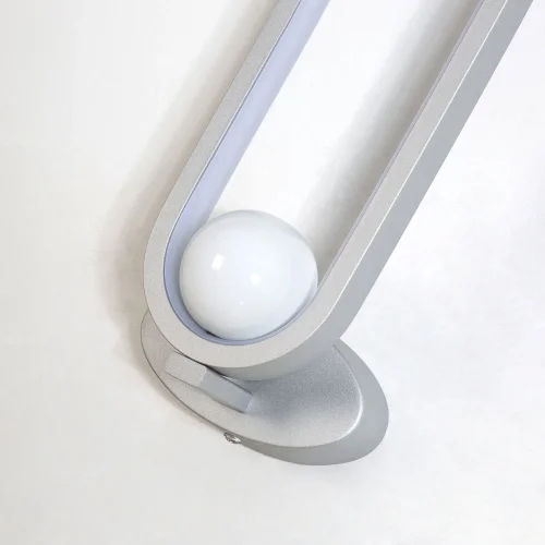 Бра LED Altus 4222-1W F-promo матовый серебро на 1 лампа, основание матовое серебро в стиле современный  фото 4