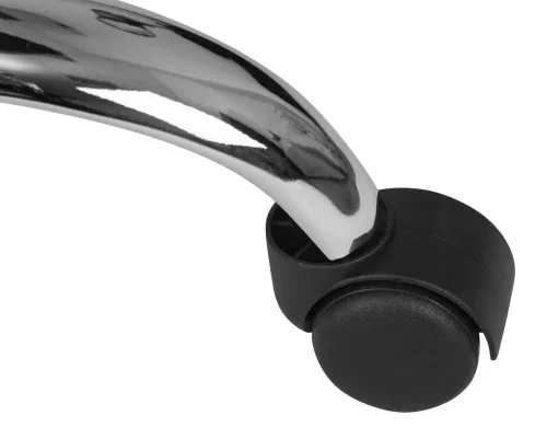 Офисное кресло набор 2 шт. SET-2 9400-LM TERRY, цвет чёрный Dobrin, /экокожа, ножки/металл/хром, размеры - 810*950***580*580 фото 8