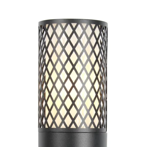 Настенный светильник Barrel 3019-1W Favourite уличный IP44 чёрный 1 лампа, плафон белый в стиле модерн E27 фото 2
