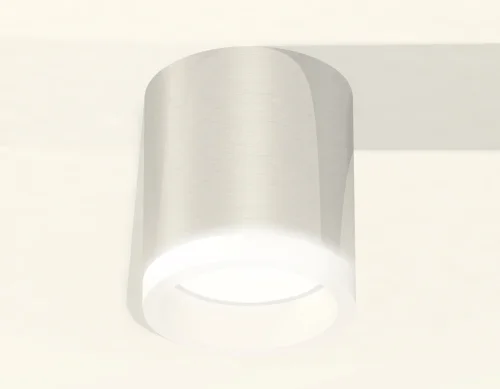 Светильник накладной Techno spot XS6305020 Ambrella light серебряный 1 лампа, основание серебряное в стиле современный круглый фото 3