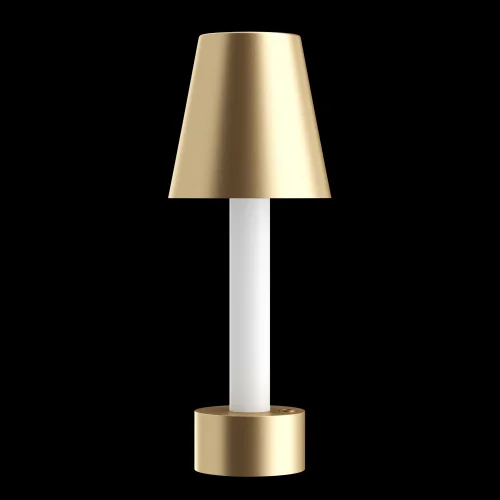 Настольная лампа LED Tet-a-tet MOD104TL-3AG3K Maytoni золотая 1 лампа, основание золотое металл в стиле современный  фото 2