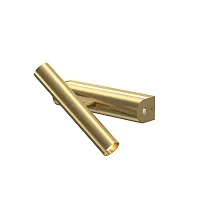 Бра LED Paradox MOD442WL-L8BS3K Maytoni латунь на 1 лампу, основание латунь в стиле современный для чтения