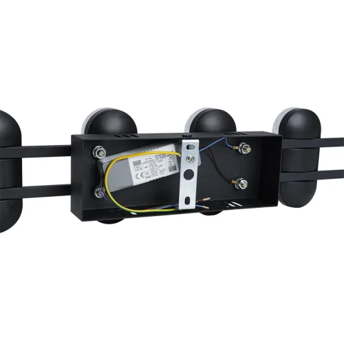 Бра LED Ovela 8342/15WL Lumion белый на 1 лампу, основание чёрное в стиле современный хай-тек минимализм фото 5