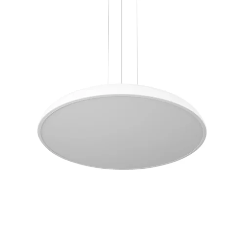Светильник подвесной LED Dime 10371P White LOFT IT белый на 1 лампу, основание белое в стиле современный круглый фото 3