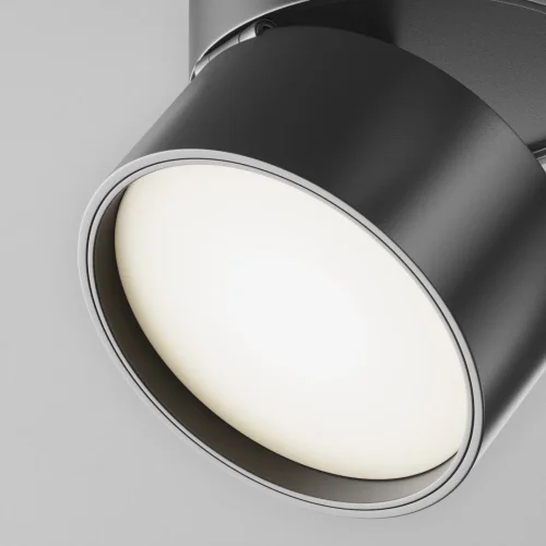 Светильник накладной LED Onda C024CL-L12B4K Maytoni чёрный 1 лампа, основание чёрное в стиле хай-тек круглый фото 3