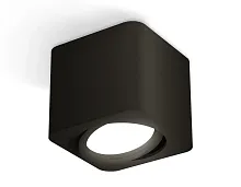 Светильник накладной Techno Spot XS XS7806010 Ambrella light чёрный 1 лампа, основание чёрное в стиле модерн хай-тек квадратный