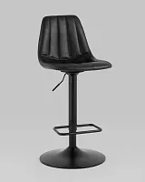 Стул барный Code, экокожа, чёрный УТ000038965 Stool Group, /, ножки//, размеры - *1120***450*485