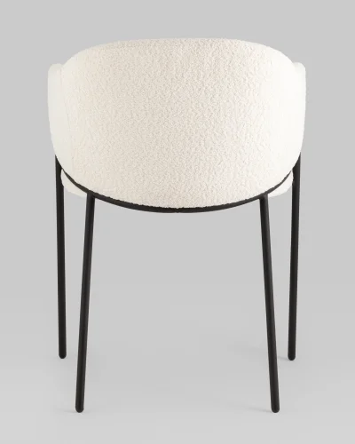 Стул Brace букле белый УТ000039131 Stool Group, /, ножки//, размеры - *780***560*560 фото 5
