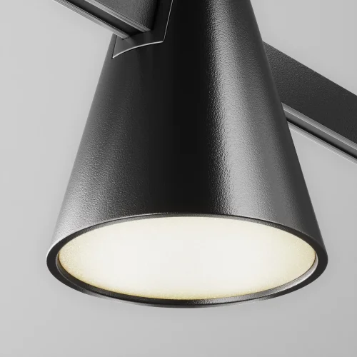 Трековый светильник LED Magnetic trаck system Flarity TR146-1-5W3K-B Maytoni чёрный для шинопроводов серии Magnetic trаck system Flarity чёрный фото 3