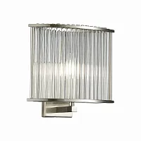 Бра Velletri SL1627.101.01 ST-Luce прозрачный 1 лампа, основание хром в стиле современный американский 