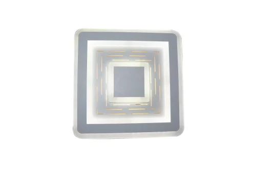 Бра LED 81017/1W Natali Kovaltseva белый на 1 лампа, основание белое в стиле хай-тек квадраты фото 2