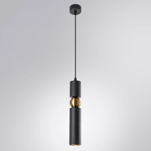 Светильник подвесной Ran A3162SP-1BK Arte Lamp чёрный 1 лампа, основание чёрное в стиле современный  фото 2