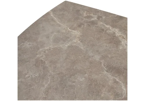 Керамический стол Balde 120 matt latte stone solid ceramic / taupe 593880 Woodville столешница коричневая бежевая из керамика фото 11