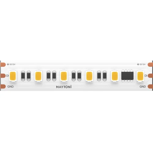 Светодиодная лента 24В 2835 14,4Вт/м 4000K 5м IP 20 201253 Maytoni цвет LED нейтральный белый 4000K, световой поток 1150Lm