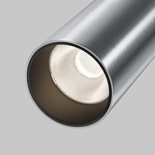 Светильник потолочный Фокус / FOCUS LED 12 Вт 4000 К 50° C055CL-L12W4K-W-PT Maytoni платина ЛЕД в стиле современный хай-тек трубочки фото 2 Светильник потолочный Фокус / FOCUS LED 12 Вт 4000 К 50° C055CL-L12W4K-W-PT Maytoni платина ЛЕД в стиле современный хай-тек трубочки фото 2