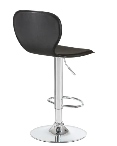 Стул барный набор 2 шт. SET-2 2640-LM ELISA, цвет сиденья черный, цвет основания хром Dobrin, /экокожа, ножки/металл/хром, размеры - 860*1070***390*480 фото 5 Стул барный набор 2 шт. SET-2 2640-LM ELISA, цвет сиденья черный, цвет основания хром Dobrin, /экокожа, ножки/металл/хром, размеры - 860*1070***390*480 фото 5