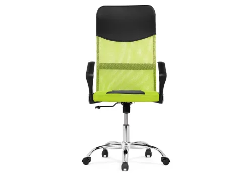 Компьютерное кресло Arano 1 green 15793 Woodville, зелёный/сетка искусственная кожа, ножки/металл/хром, размеры - *1190***660*600 фото 3
