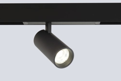 Светильник трековый 220V CLT 0.35 003 18W BL 4000K Crystal Lux чёрный для шинопроводов серии Спейс 220 (Space 220) чёрный фото 3
