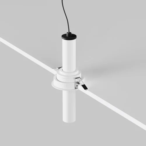 Светильник точечный LED Focus T C140RS-L200-7W4K-W Maytoni белый на 1 лампу, основание белое в стиле современный хай-тек трубочки фото 8