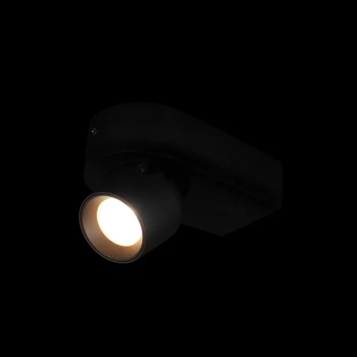 Светильник накладной LED Quiet 10320 Black LOFT IT чёрный 1 лампа, основание чёрное в стиле современный хай-тек прямоугольный фото 2
