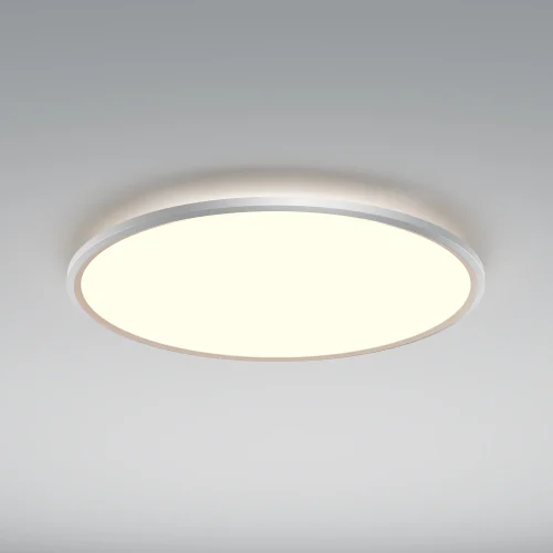 Светильник потолочный LED с пультом Incognito MOD426CL-L74WK Maytoni белый на 1 лампу, основание белое в стиле современный минимализм круглый с пультом фото 6