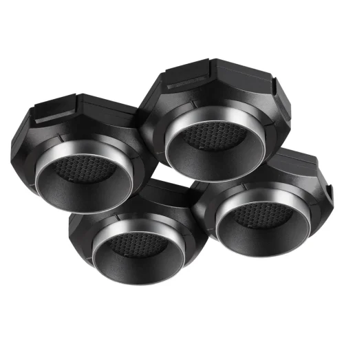 Светильник точечный для натяжного ПВХ потолка Vario 371056 Novotech чёрный на 1 лампу, основание чёрное в стиле современный хай-тек минимализм для пвх потолка фото 5