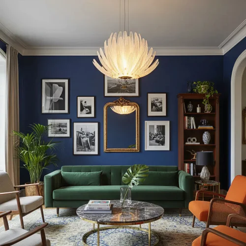 Люстра подвесная Deltoro CL327160 Citilux прозрачная на 1 лампу, основание золотое в стиле современный флористика арт-деко фото 9